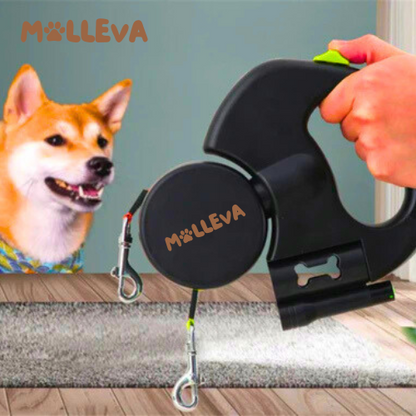 Molleva™ Dual Untangle Leash