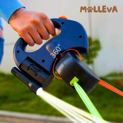 Molleva™ Dual Untangle Leash